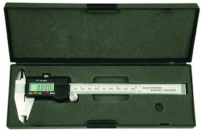 T74615 Штангенциркуль цифровой 150 мм 0-6"-1/1000)